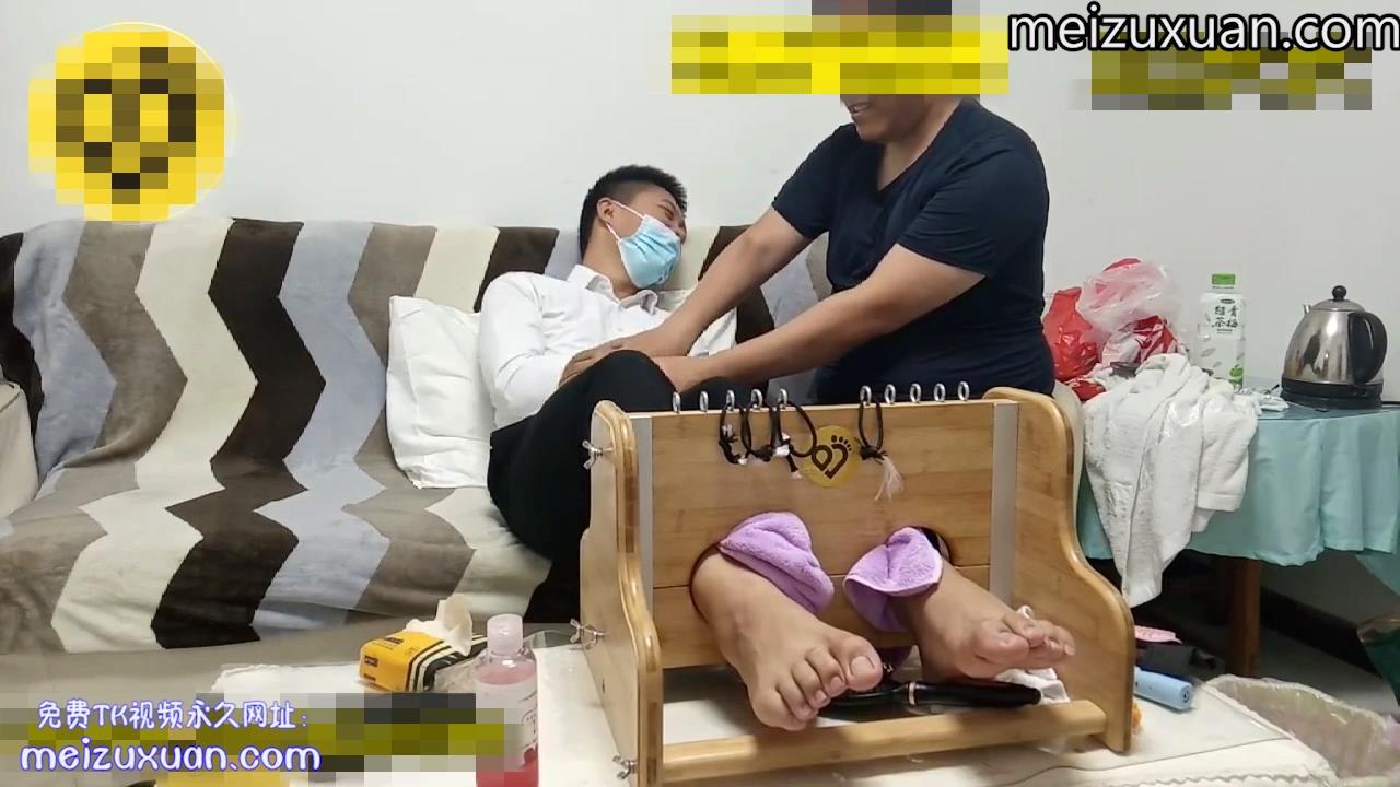 MZB692-怕痒衬衫正装直男的沙发挠痒体验